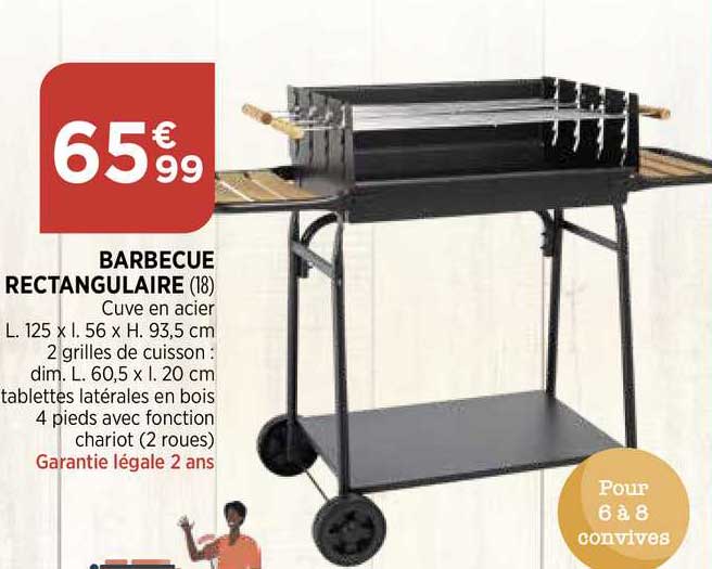 Barbecue Rectangulaire
