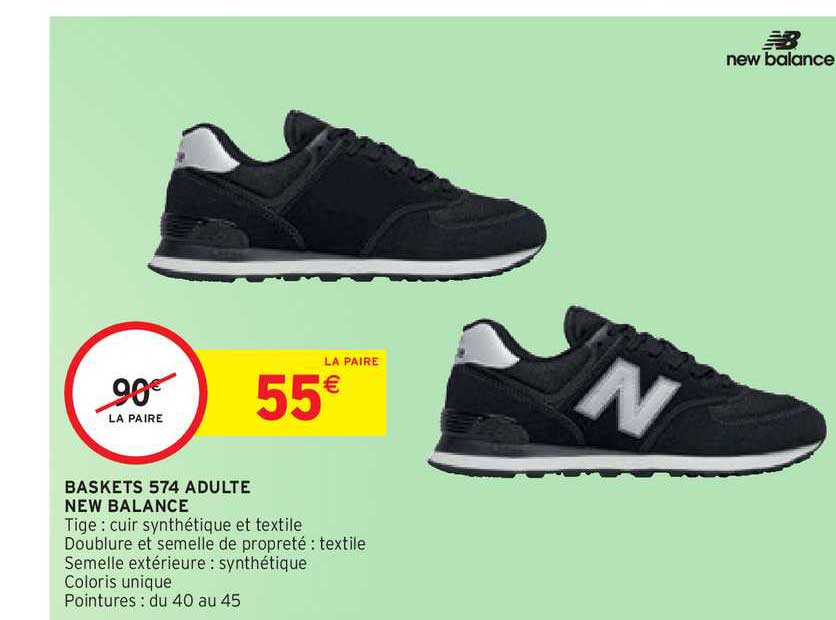 baskets 574 adulte new balance