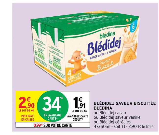 Blédidej Saveur Biscuitée Blédina