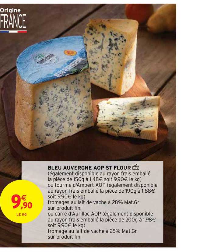 Bleu Auvergne Aop St Flour