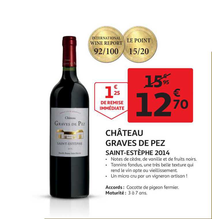 château graves de pez saint-estèphe 2014