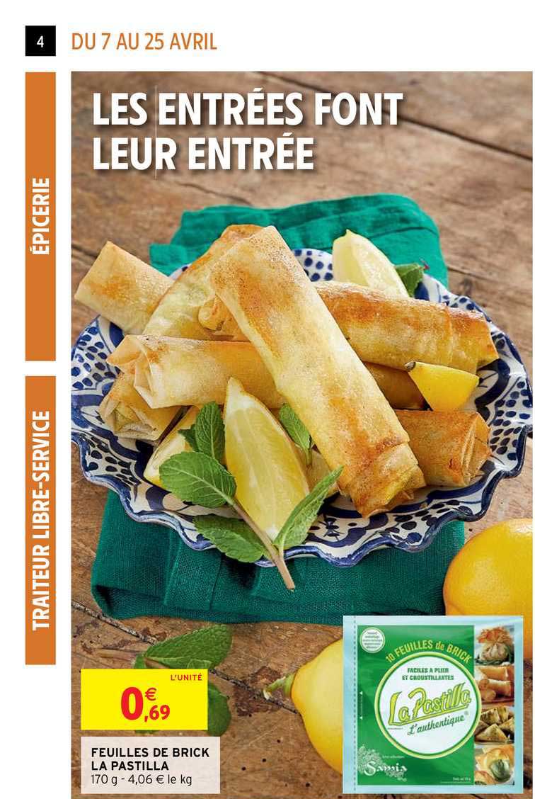 feuilles de brick la pastilla