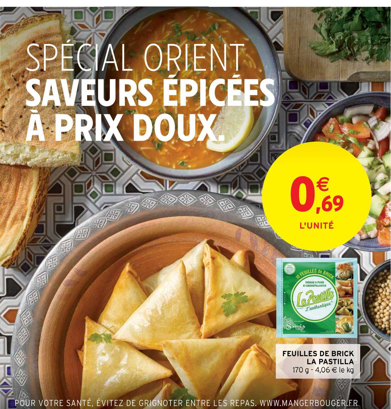 feuilles de brick la pastilla