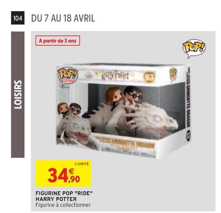 figurine pop "ride" harry potter