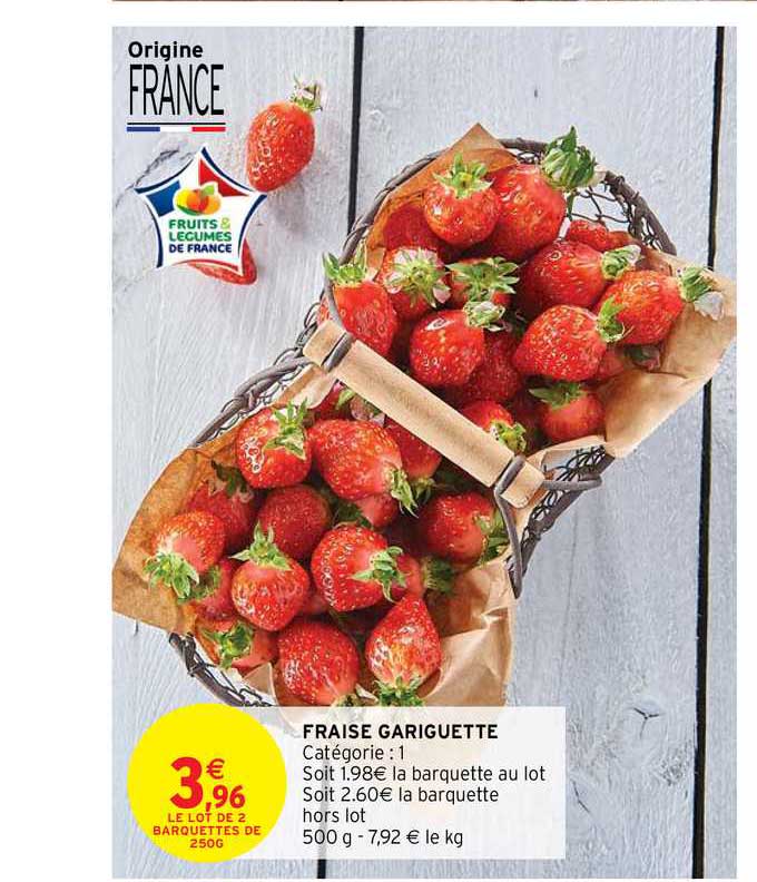Fraise Gariguette