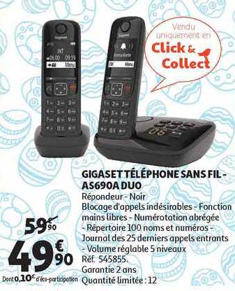 Gigaset Téléphone Sans Fil