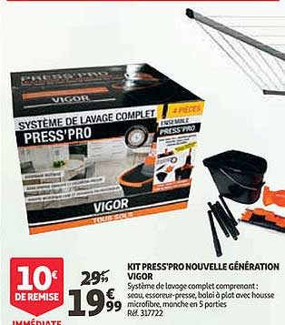 kit press'pro nouvelle génération vigo