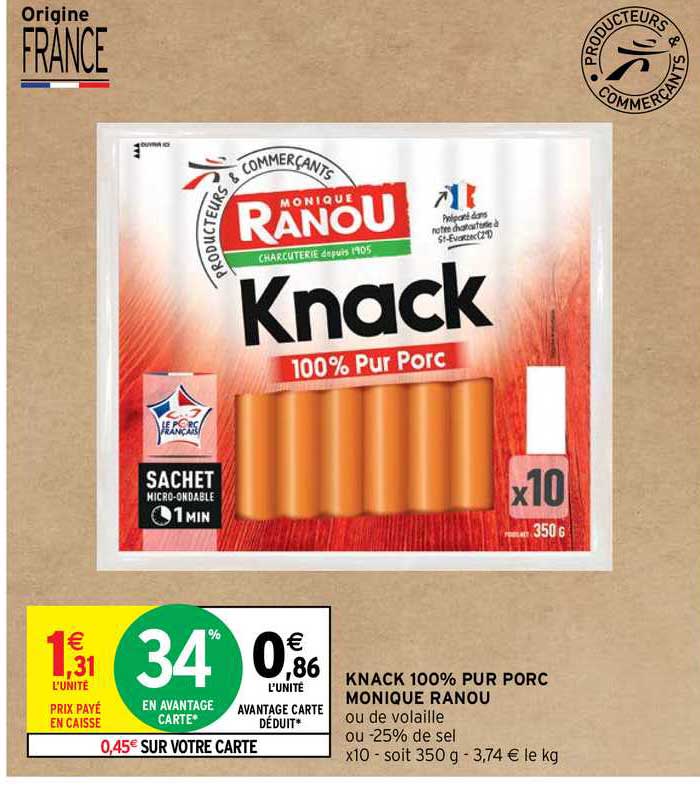 knack 100% pur porc monique ranou