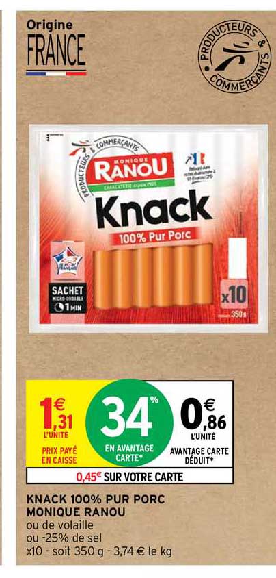 knack 100% pur porc monique ranou