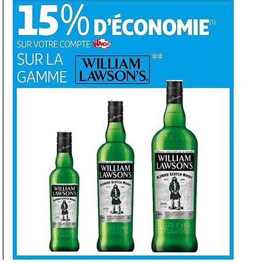 la gamme william lawson's