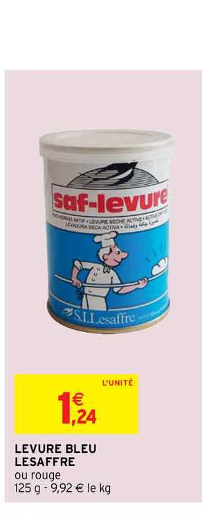 levure bleu lesaffre