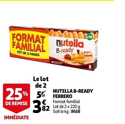 Nutella B-ready Ferrero