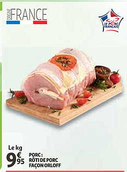 porc : rôti de porc façon orloff