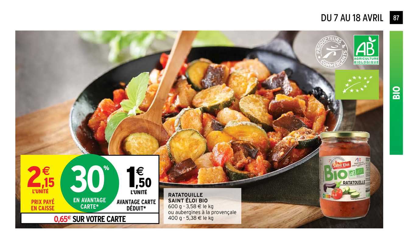 ratatouille saint éloi bio