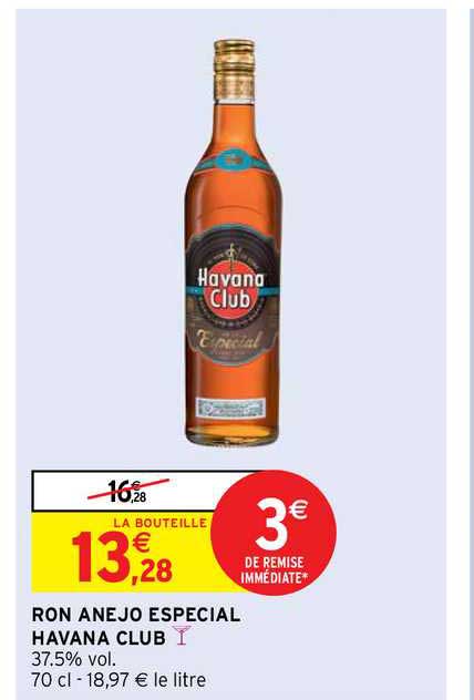 ron anejo especial havana club