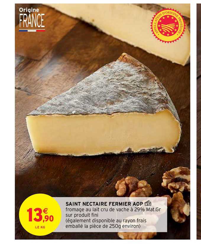 saint nectaire fermier aop