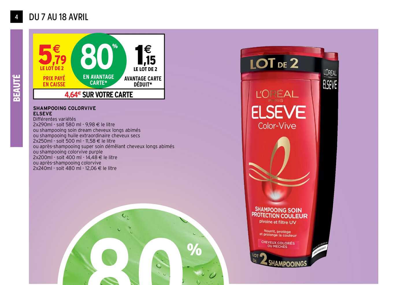 Shampooing Colorvive Elseve