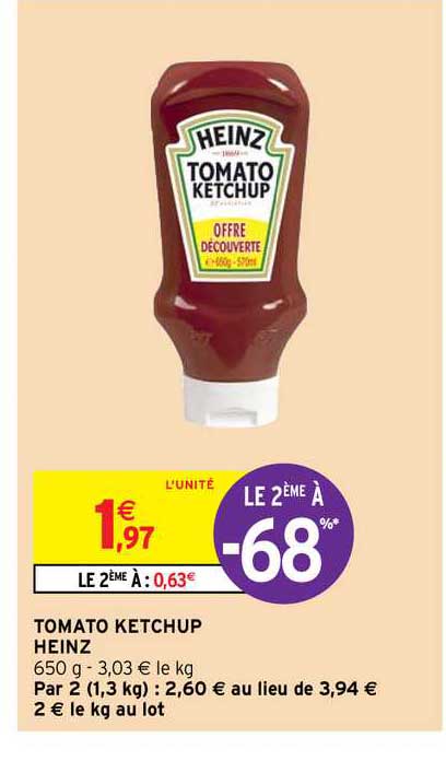 tomato ketchup heinz