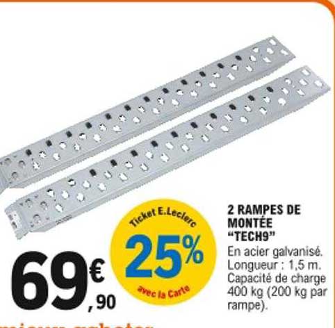 2 rampes de montée "tech9"