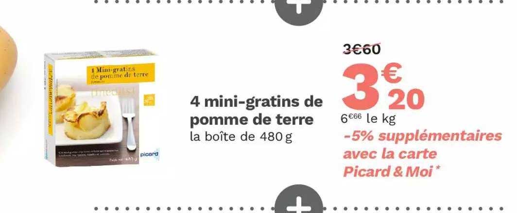 4 mini-gratins de pomme de terre