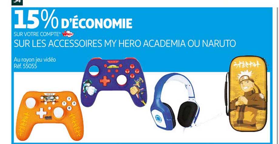 accessoires my hero academia naruto