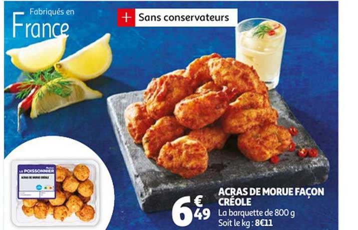 acras de morue façon créole