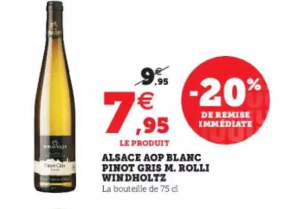 alsace aop blanc pinot gris m. rolli windholtz