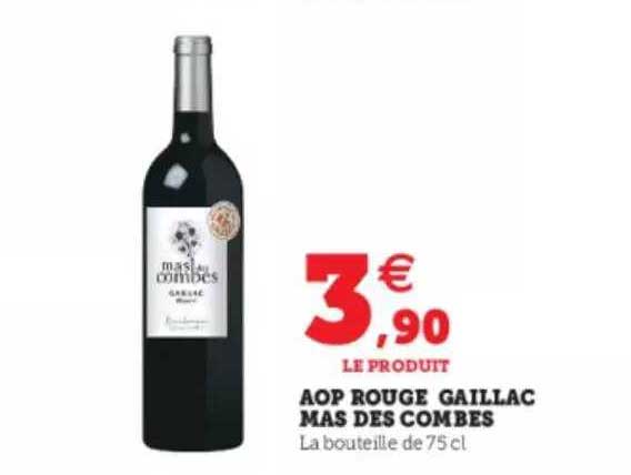 aop rouge gaillac mas des combes