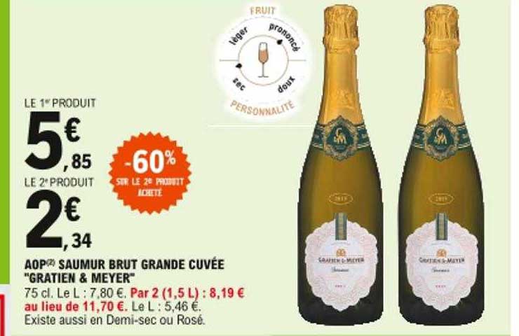 aop saumur brut grande cuvée "gratien & meyer"
