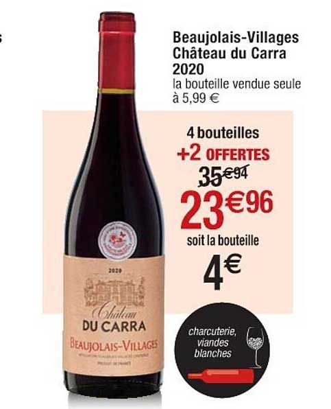 beaujolais-villages château du carra 2020