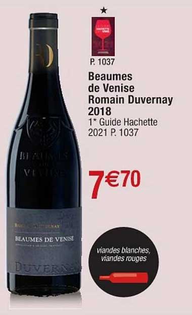 beaumes de venise romain duvernay 2018