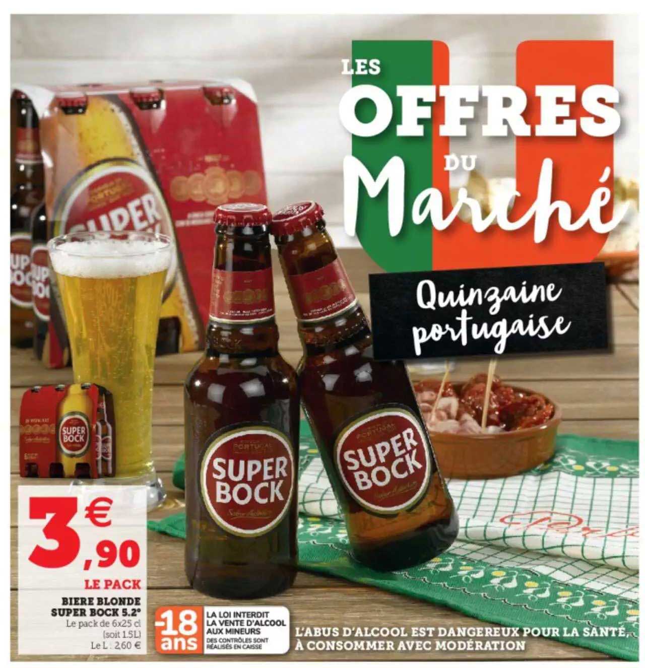 bière blonde super bock 5,2°