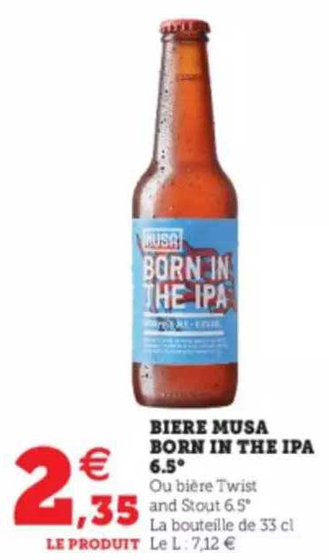 bière musa born in the ipa