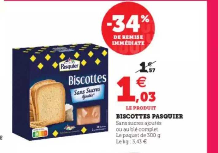 Biscottes Pasquier