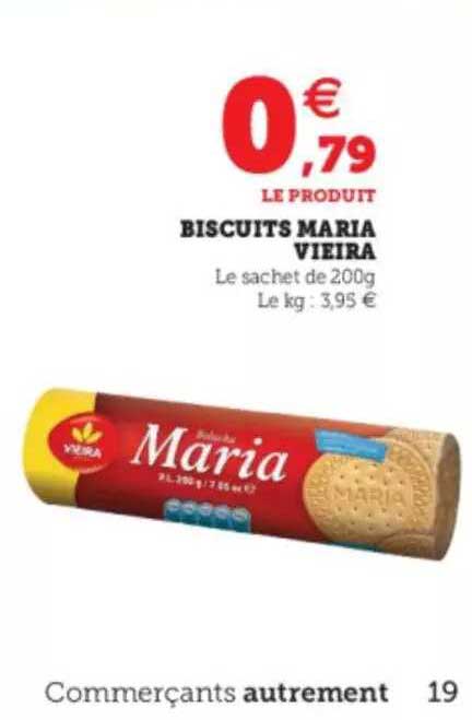 biscuits maria vieira