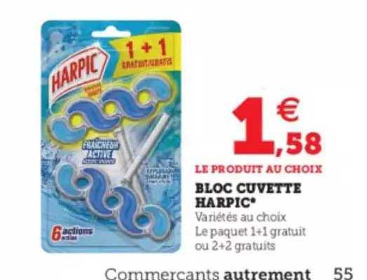 bloc cuvette harpic