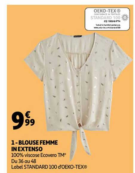 blouse femme in extenso