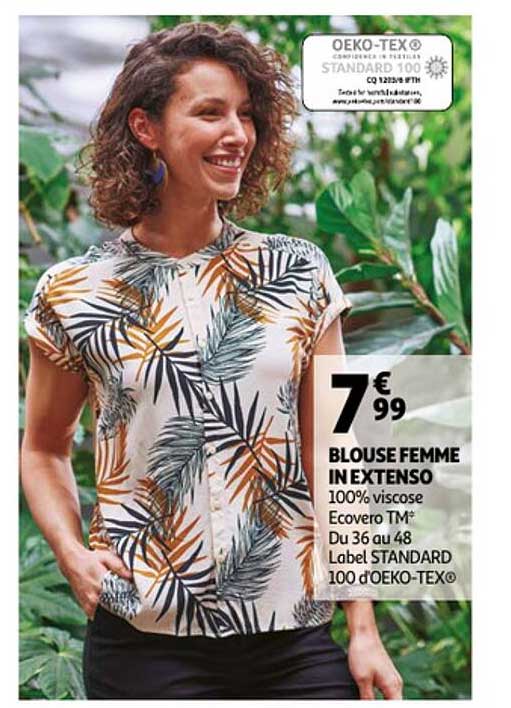 blouse femme in extenso