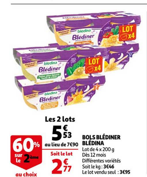 bols blédiner blédina