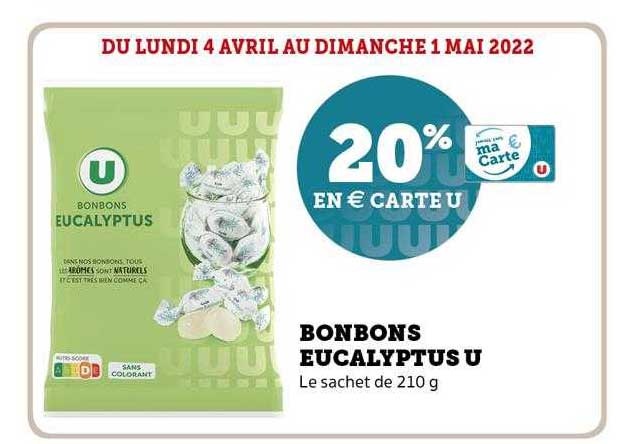 Bonbons Eucalyptus U