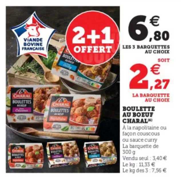 Boulette Au Bœuf Charal