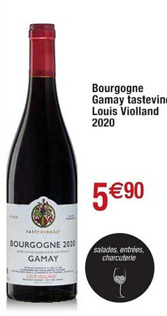 bourgogne gamay tastevinage louis violland 2020