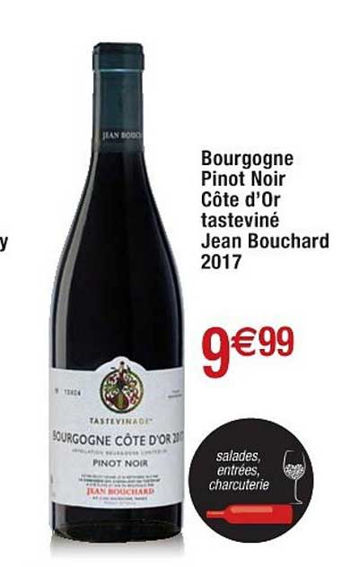 bourgogne pinot noir côte d'or tasteviné jean bouchard 2017