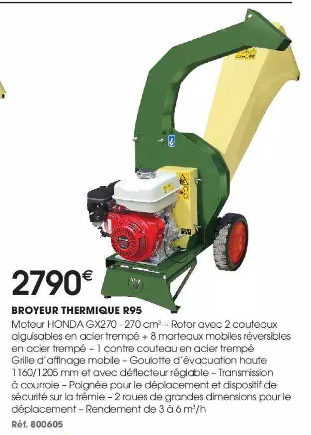 broyeur thermique r95