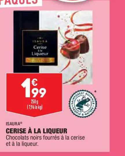 cerise à la liqueur isaura