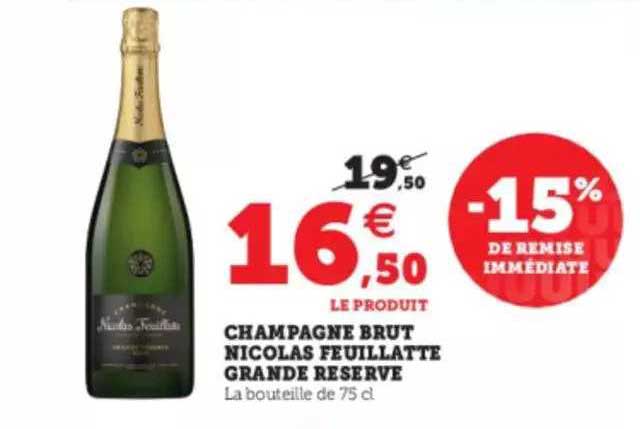 champagne brut nicolas feuillatte grande réserve