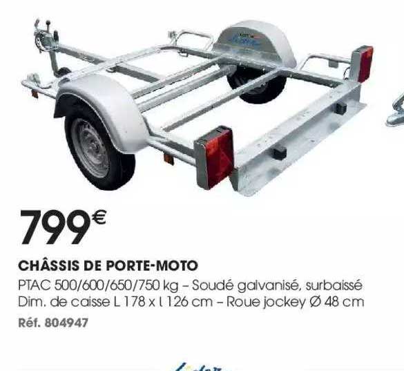 châssis de porte-moto