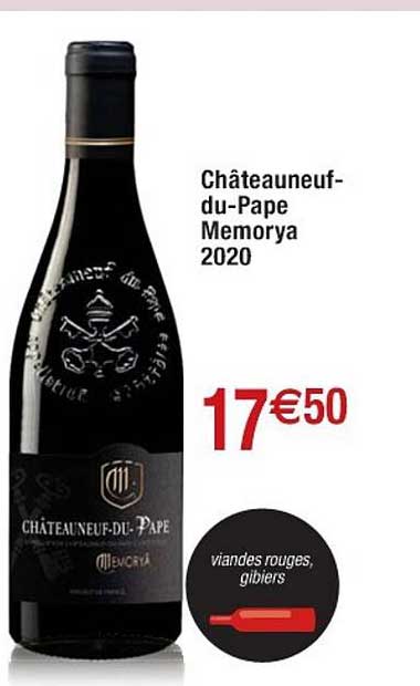 châteauneuf-du-pape memorya 2020