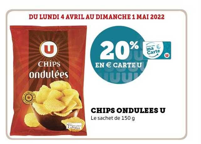 chips ondulées u