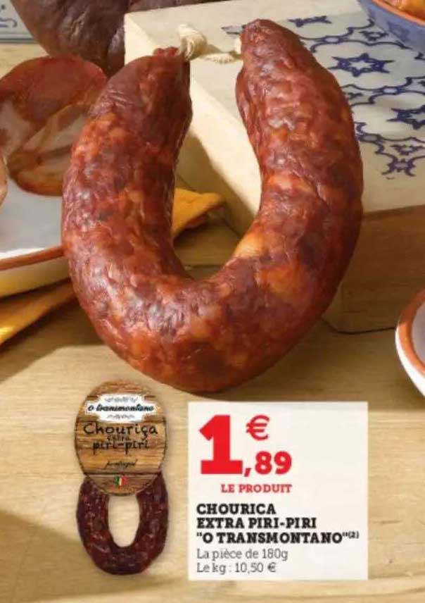 chourica extra piri-piri "o transmontano"